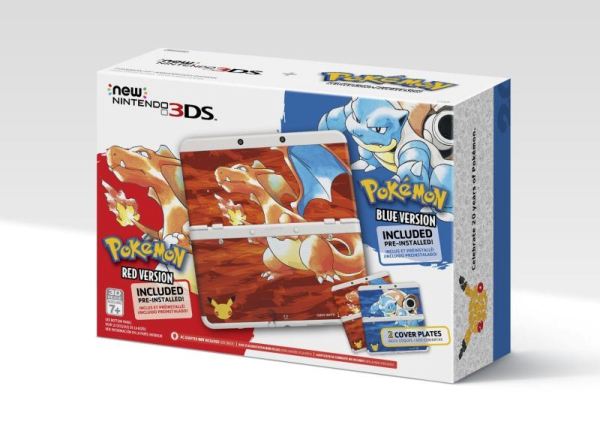 內置紅藍版遊戲！任天堂推出特別版 New 3DS 紀念《Pokemon》誕生 20 週年