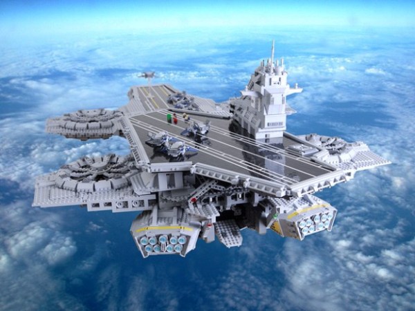 15,000 塊 LEGO 砌成！台灣高手自製超巨型 LEGO 神盾局母艦