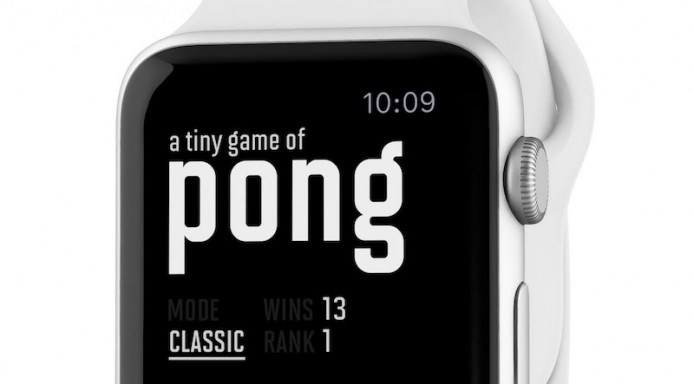 經典遊戲 Pong 登陸 Apple Watch