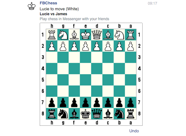 又有彩蛋？Facebook Messenger 隱藏國際象棋遊戲