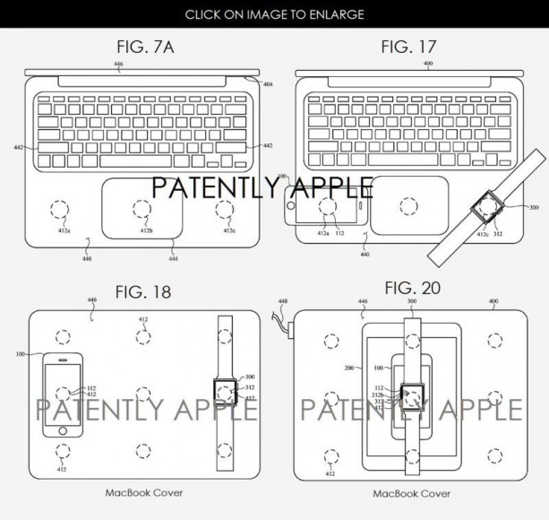 Apple 新專利 iPad、MacBook 化身 iPhone 無線充電器