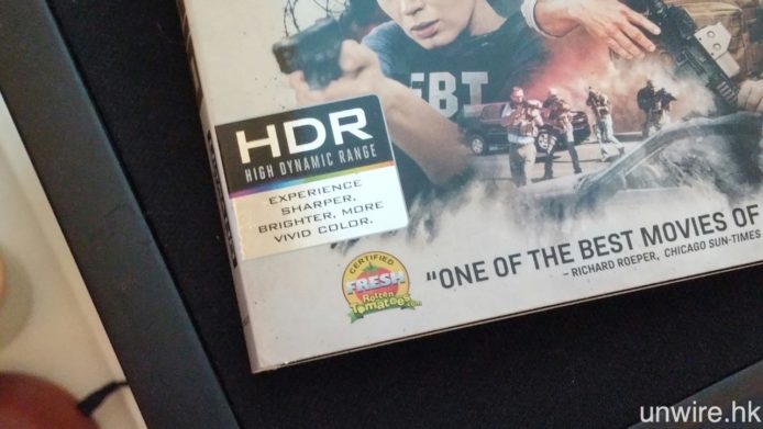 至於 4K Ultra HD Blu-ray，亦將會對應 HDR 影像。