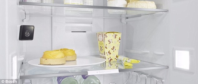 減少食物浪費   Bosch 智能雪櫃內置鏡頭