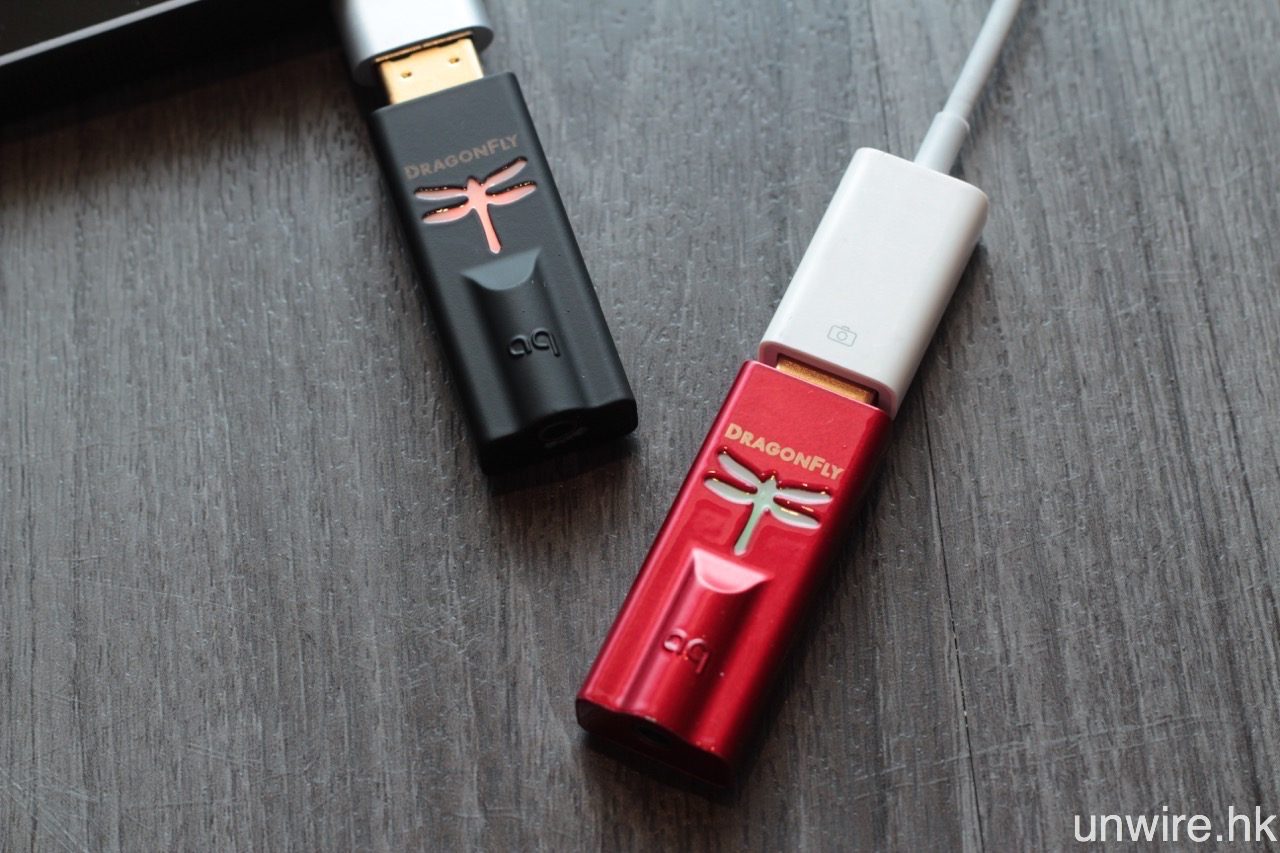 USB 手指解碼靚聲- AudioQuest DragonFly Red v1.0 及Black v1.5 USB