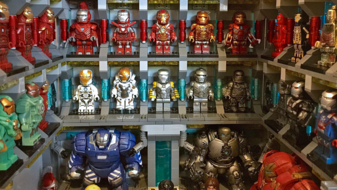 太有愛！Lego 改裝高手製作 24 套 Iron Man 戰衣