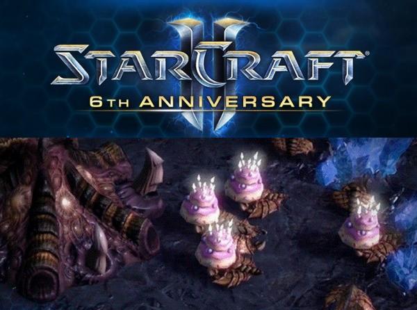 慶祝誕生 6 週年！《StarCraft II》現已舉行多項慶祝活動玩家有著數