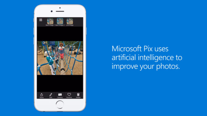 又有神助攻！Microsoft 為 iOS 推出智能攝影 App「Pix」