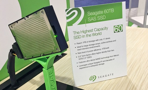 可儲存 4 億張相片！Seagate 發表全新 60TB SSD 容量突破極限