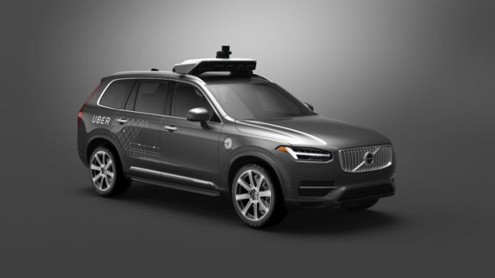Uber、Volvo 合作   自動駕駛 SUV 下月投入服務