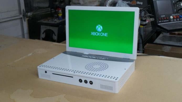 神級改造！Xbox One S 變成手提電腦 Xbook One S