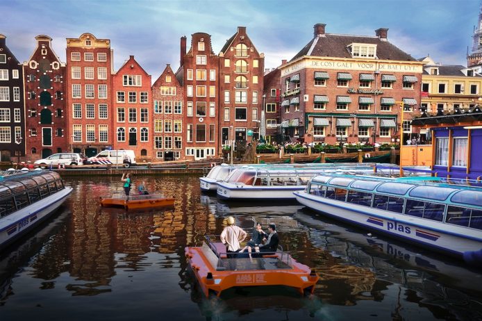 多功能無人駕駛小艇  明年現身阿姆斯特丹