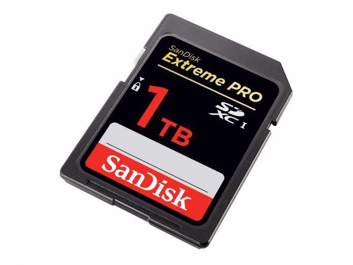 媲美電腦硬碟容量 SanDisk 發表 1TB SD 卡