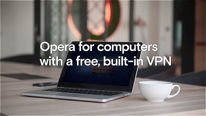 桌面版 Opera 新增免費 VPN 功能