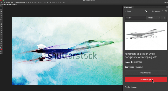 Shutterstock 推出 Photoshop 插件，揀相買相無煩惱