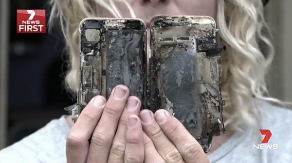差點燒毀成部車！再有 iPhone 7 疑似爆炸起火燒到溶