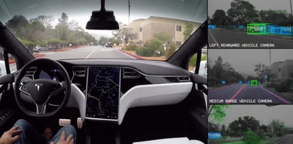 【有片睇】再進行示範！Tesla 公開「全自動駕駛」車身各鏡頭實際操作情況