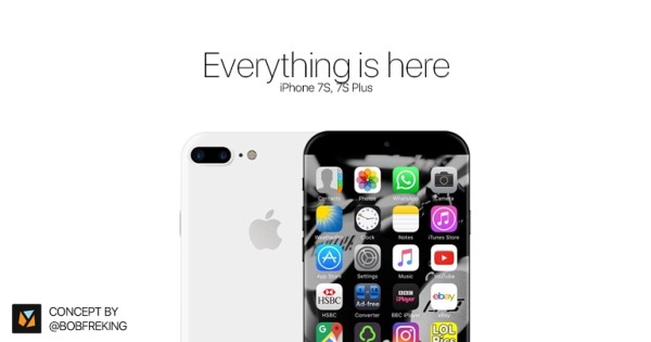 新增陶瓷白超搶眼！iPhone 7s 概念設計竟然有 Touch Bar