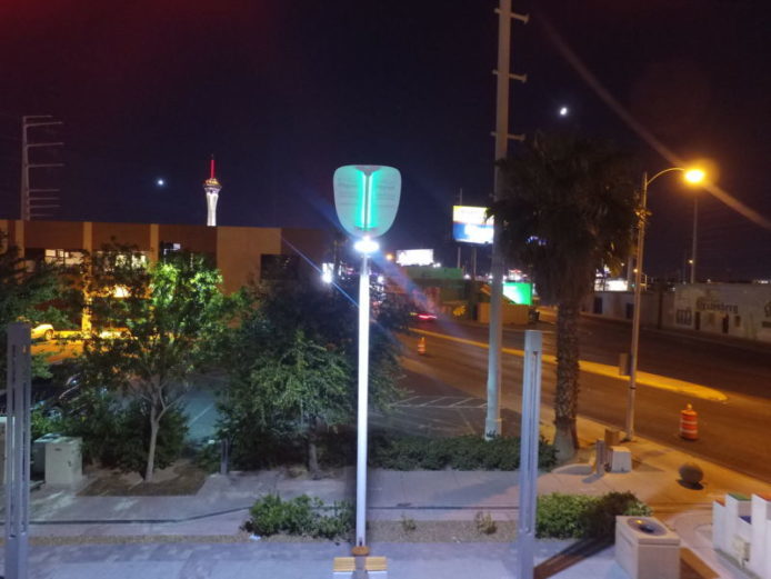 安裝人力發電街燈系統   賭城更環保