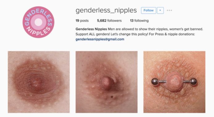 「乳頭無性別」衝擊 Instagram 審查制度