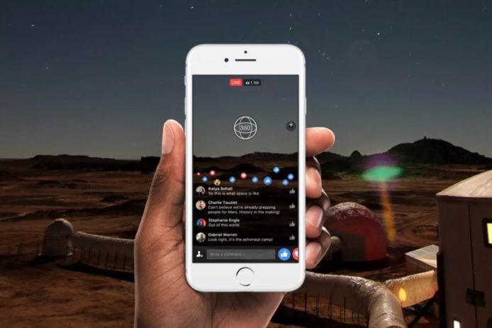 Facebook 直播將支援 360 度全景相機