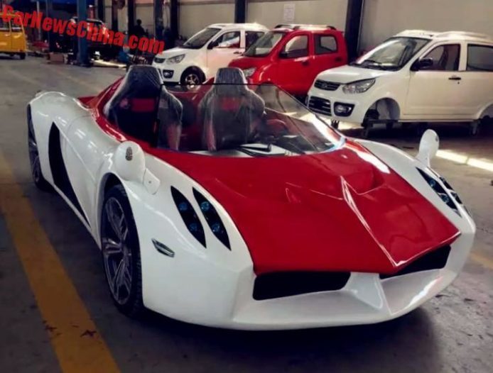 中國設計師研發電動「超級跑車」SuperCar