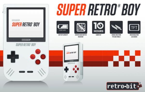 潮流興懷舊！Super Retro Boy 三合一手提機支援 GB、GBC 及 GBA 遊戲帶