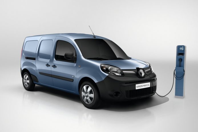 挑戰燃油汽車   Renault 推兩款電動輕型客貨車