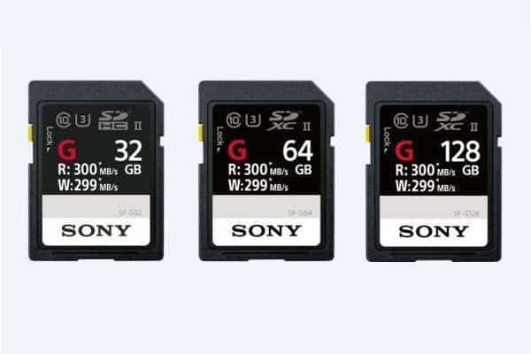 全球最快 SD 卡誕生！Sony 全新 SF-G UHS-II 寫入速度高達 299MB/s