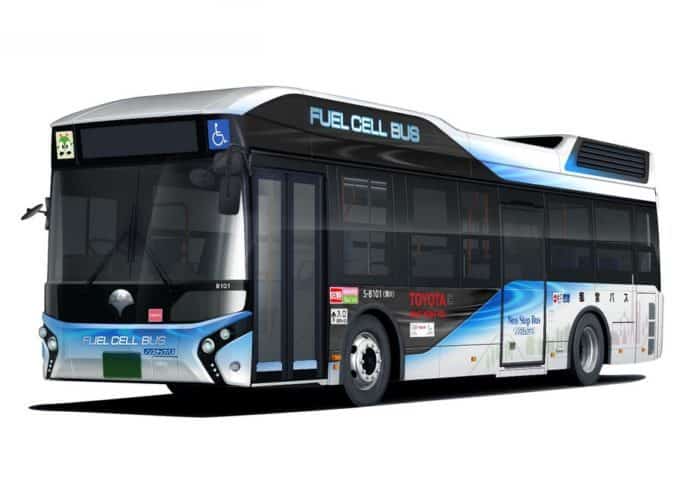 首批燃料電池巴士交付  下月東京投入服務