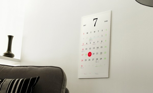 毋須再用筆寫低！Magic Calendar 智能日曆可與手機行事曆同步