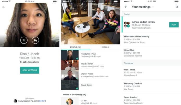 主打商業客戶  Google 推出 Meet 視像會議軟件