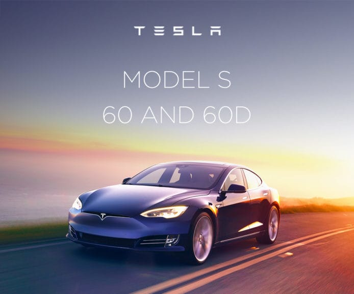 Tesla Model S 60 / 60D 宣佈停產