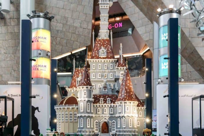 50 萬粒 LEGO 砌成！2.2 米高《美女與野獸》LEGO 城堡搶先看