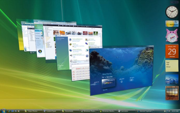 Microsoft 下星期將終結 Windows Vista 擴展支援