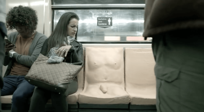 墨西哥城地鐵加入「陽具座」嚇壞乘客