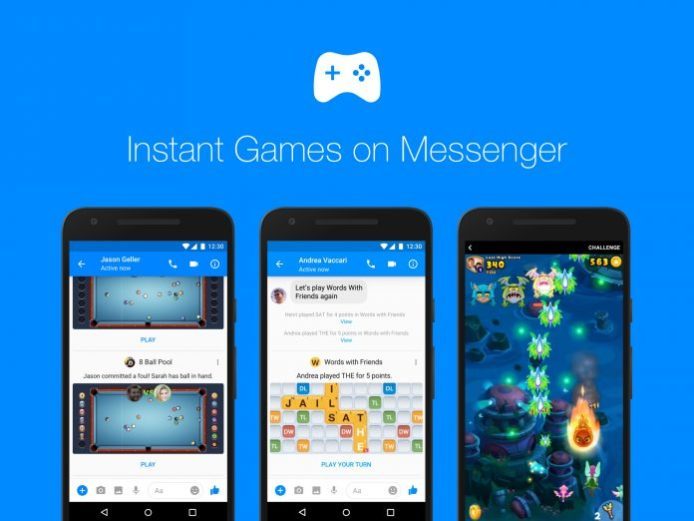 進軍迷你遊戲市場  Messenger Instant Games 全球推出