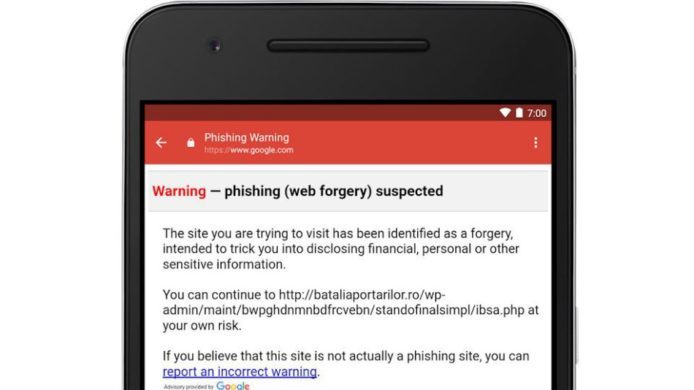 增防釣魚功能  Android 版 Gmail 獨享
