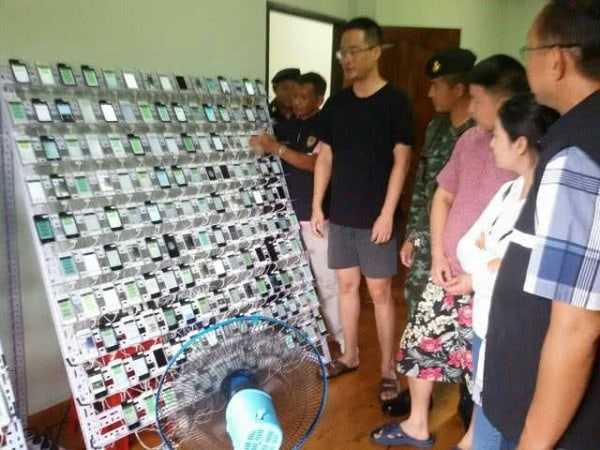 靠 474 部 iPhone 運作！泰國警方搗破「點擊農場」拘捕三名中國人