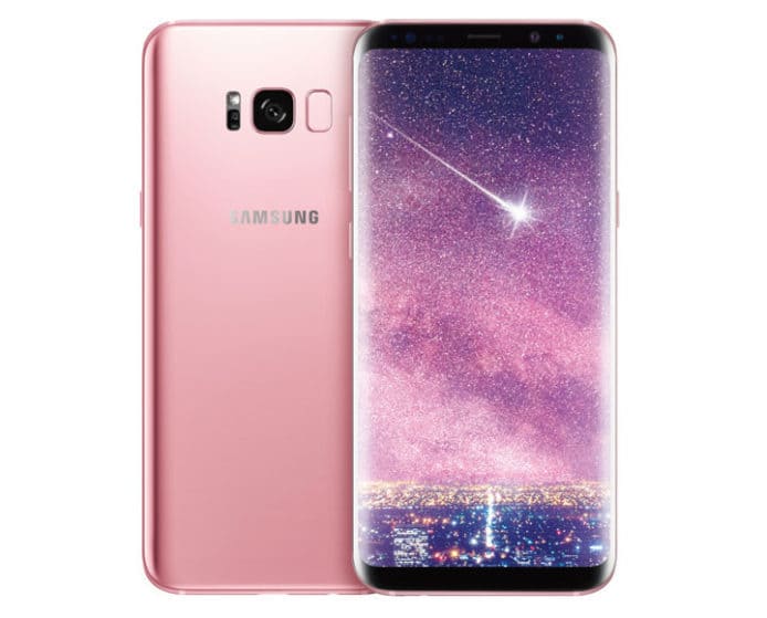 搶攻女性市場  玫瑰粉紅 Galaxy S8+ 台灣上市