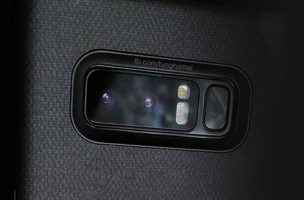 Galaxy Note 8 實機圖確認改用雙後置鏡頭！指紋掃瞄擺位有改善