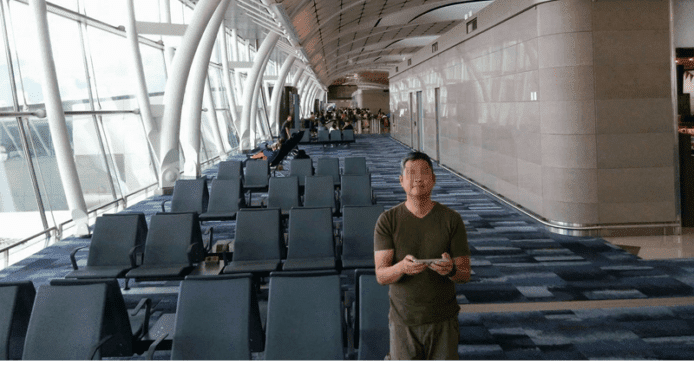 男子於香港機場內航拍被捕！辯稱是「自拍」而非「航拍」