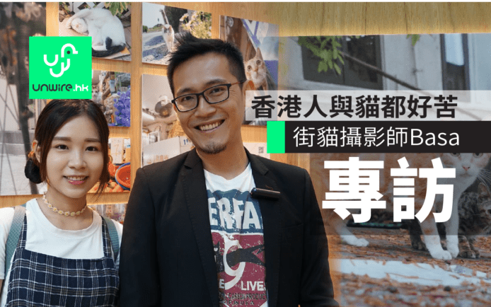 街貓攝影師Basa專訪:香港人與貓都好苦