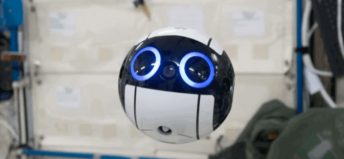 日本球形攝影機械人正式於太空站服役