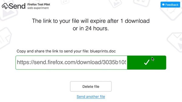 Mozilla 推出「Send」檔案分享服務！下載一次後檔案即自動銷毀