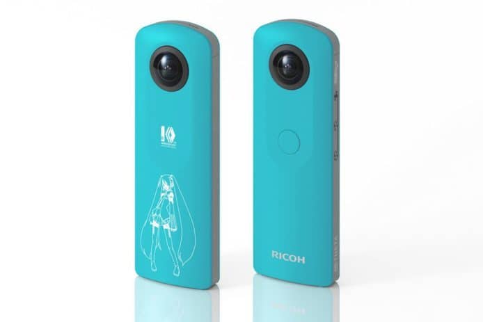 初音 10 週年別注版  Ricoh Theta SC360 相機登場