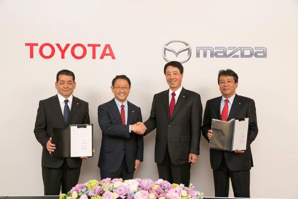Toyota 及 Mazda 將合作於美國設廠生產電動車