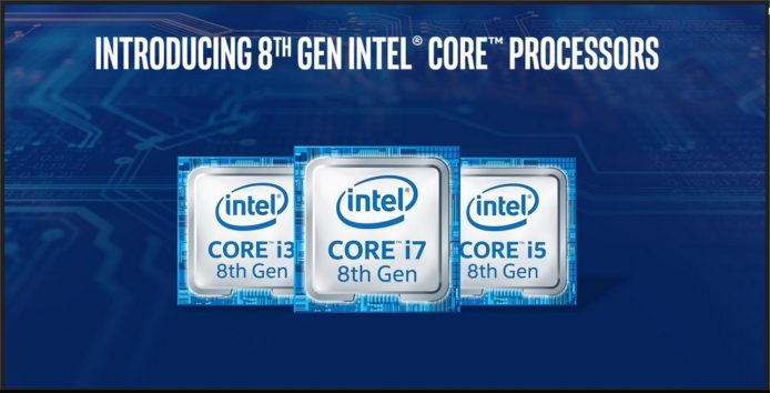 Intel 第 8 代處理器正式登場　效能 40 % 提升！
