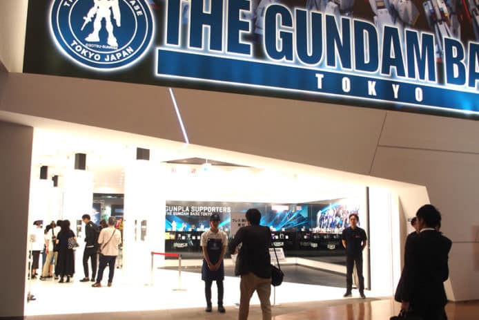 日本台場THE GUNDAM BASE開幕 大量高精細模型展出