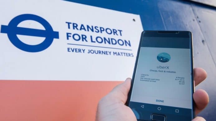 營運牌照月底屆滿  Uber 不獲倫敦交通部門續約