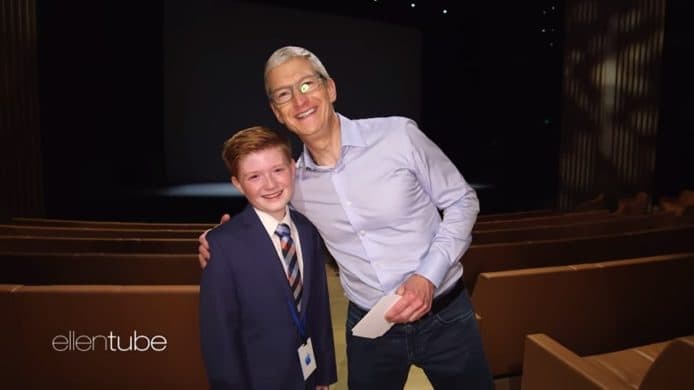 名嘴送 12 歲程式員到 Apple 發佈會  Tim Cook 給予驚喜